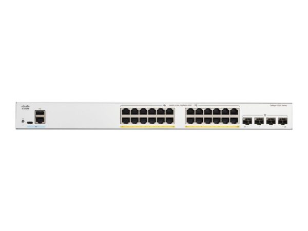 CISCO Catalyst 1300 24-port GE Full PoE 4x1G SFP