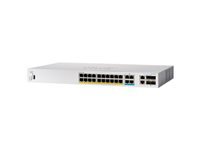 CISCO Catalyst 1300 24-Port Switch / 8-Port 2.5GE + 16-Port 1GE PoE+ with 375W power budget 4 x 10G SFP+ Uplinks