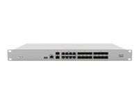 CISCO Meraki MX250 Security Appliance 8x10GigE SFP+ 8xGigE SFP 8xGigE LAN 2x10GigE SFP+ WAN Cloud Managed