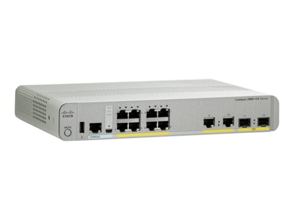 CISCO WS-C2960CX-8TCL-RF Catalyst 2960-CX 8 Port Data LAN Base – REFURBISHED
