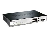 D-LINK 10-Port Layer2 PoE Smart Managed Gigabit Switch dlink green 3.0 8x 10/100/1000Mbit/s TP RJ-45 PoE Port 802.3af/at