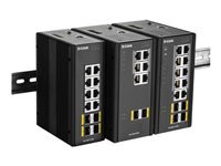 D-LINK 12 Port L2 Managed Switch with 8 x 10/100/1000BaseTX ports & 4 x 100/1000BaseSFP ports