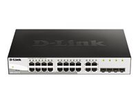 D-LINK 16-Port Layer2 Smart Managed Gigabit Switch dlink green 3.0 16x 10/100/1000Mbit/s TP RJ-45 Port4x TP Combo Port/SFP Slot