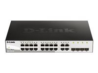 D-LINK 20-Port Layer2 Smart Managed Gigabit Switch dlink green 3.0 16x 10/100/1000Mbit/s TP RJ-45 Port4x TP Combo Port/SFP Slot