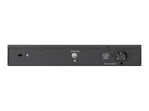D-LINK 24-Port Layer2 PoE Gigabit Smart Switch 24x 10/100/1000Mbit/s TP RJ-45 Port of which 12 x PoE 802.3af/802.3at802.3x Flow