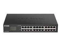 D-LINK 24-Port Layer2 Smart Gigabit Switch 24x 10/100/1000Mbps TP RJ-45 Port802.3x Flow Control Trunking up to 8 Ports