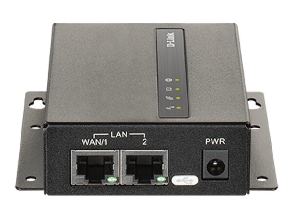 D-LINK 4G VPN LTE Cat 4 Industrial M2M Router Wi-Fi Dual SIM 2 External LTE Antennas 1 External Wi-Fi N Antenna 1 WAN/LAN FE Port