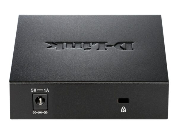 D-LINK 5-port 10/100/1000Mbps Gigabit Ethernet Switch – Metal Housing