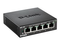 D-LINK 5-port 10/100Mbps Fast Ethernet Unmanaged Switch – Metal Housing