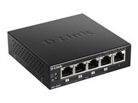 D-LINK 5 ports Gigabit dont 4 ports supportant le PoE – Budget PoE 60W