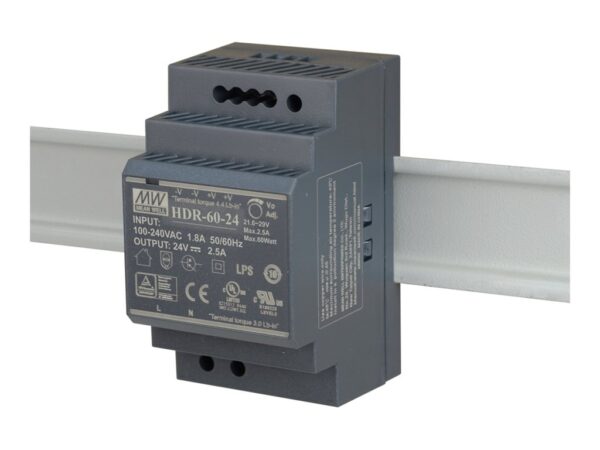 D-LINK 60W Ultra slim design with 17.5mm 1SU width