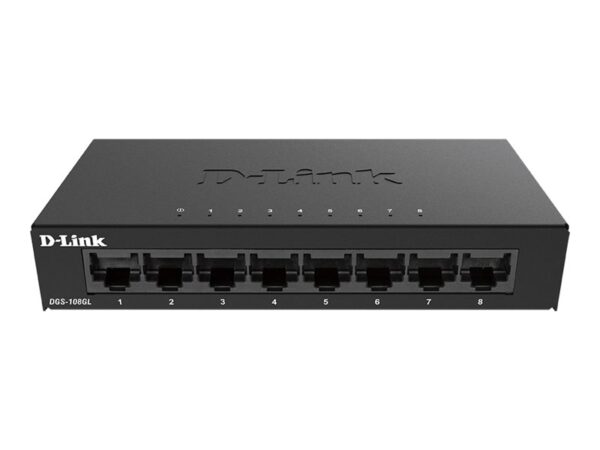 D-LINK 8-Port Layer2 Gigabit Light Switch without IGMP