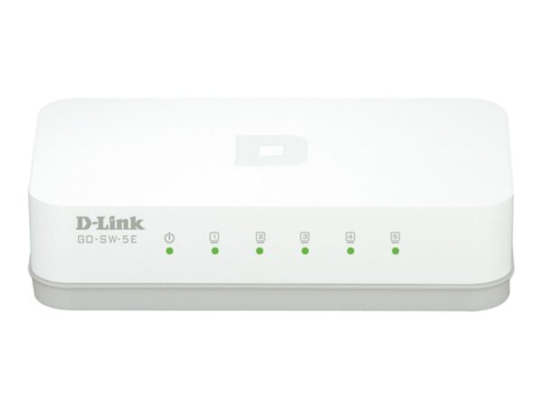 D-LINK Mini switch 5 Ports 10/100Mbps format de bureau – D-Link GREEN
