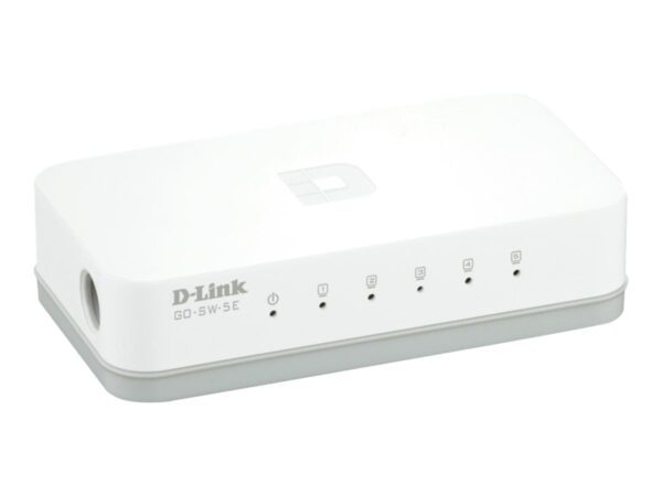 D-LINK Mini switch 5 Ports 10/100Mbps format de bureau – D-Link GREEN