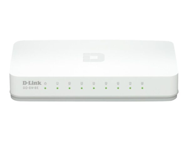 D-LINK Mini switch 8 Ports 10/100Mbps format de bureau – D-Link GREEN