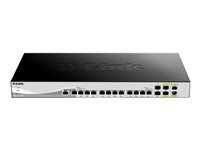 D-LINK Smart+ L2+ 12 Copper Multigigabit Ports 100M/1G/2.5G/5G/10G & 2 copper/SFP+ Multigigabit ports & 2 10GbE SFP+ ports