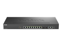 D-LINK Smart+ L2+ 8 ports 2.5 GbE PoE+ and 2 ports Multigiga 10 GbE + 2 ports 10 GbE SFP+ – Budget PoE 240 W