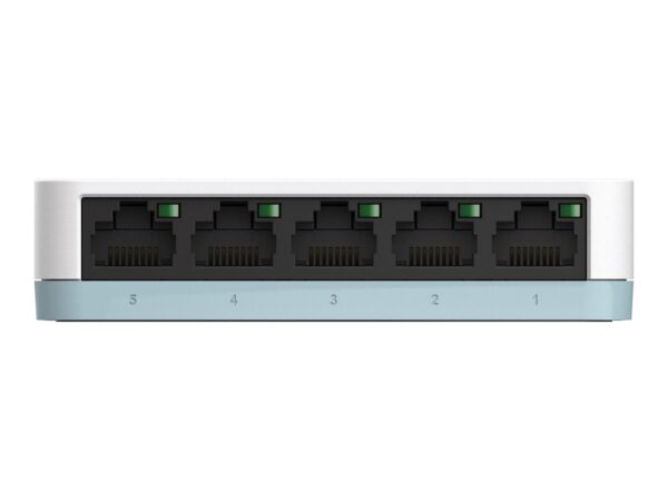 D-LINK Switch 5 Ports 10/100/1000 MBPS Non Rackable – Non Manageable