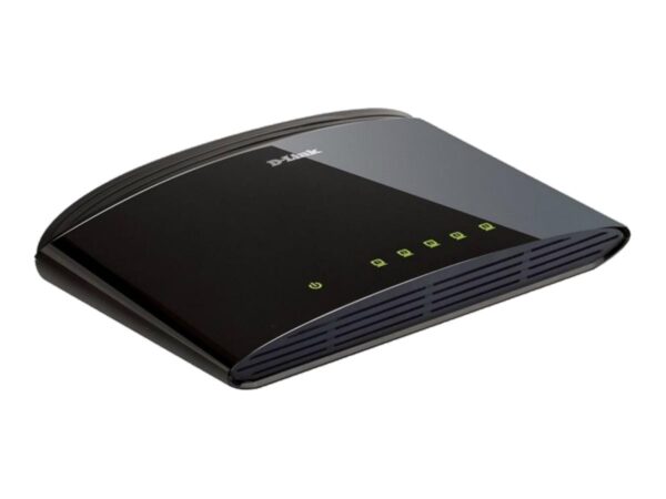 D-LINK Switch 5 Ports RJ45 10/100 MBPS Non Rackable – Non Manageable