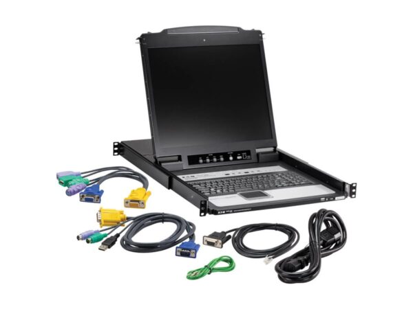 EATON 16Port IP KVM with 19p LCD Console French version
