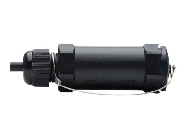 EATON High-Speed Armored HDMI Fiber Active Optical Cable AOC with Hooded Connectors and Reel 4K 60Hz HDR IP68 M/M Black 100m