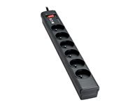 EATON Multiprises parafoudre 10A Protection Strip 6 prises FR avec protection de ligne Tel/Internet