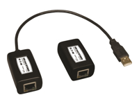 EATON TRIPPLITE 1-Port USB over Cat5/Cat6 Extender Transmitter and Receiver up to 150ft. 45.72m TAA