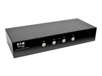 EATON TRIPPLITE 4-Port DisplayPort KVM Switch with Audio Cables and USB 3.0 SuperSpeed Hub