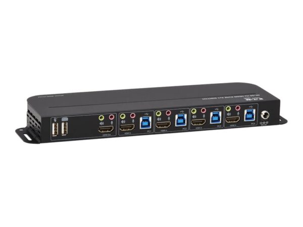 EATON TRIPPLITE 4-Port HDMI/USB KVM Switch 4K 60Hz HDR HDCP 2.2 IR USB Sharing