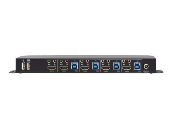 EATON TRIPPLITE 4-Port HDMI/USB KVM Switch 4K 60Hz HDR HDCP 2.2 IR USB Sharing