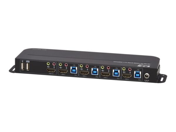 EATON TRIPPLITE 4-Port HDMI/USB KVM Switch 4K 60Hz HDR HDCP 2.2 IR USB Sharing