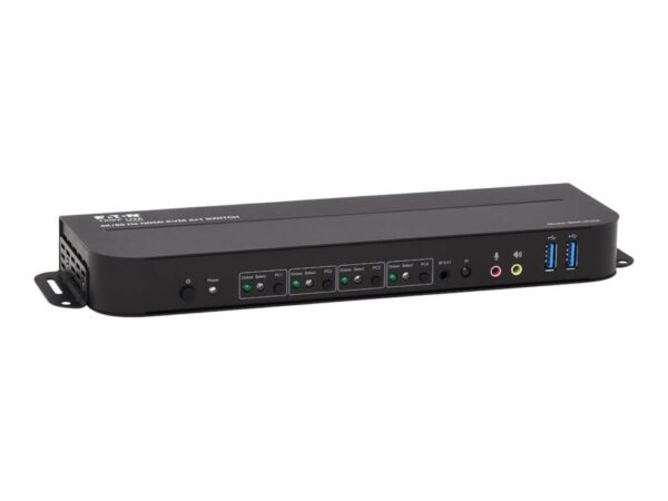 EATON TRIPPLITE 4-Port HDMI/USB KVM Switch 4K 60Hz HDR HDCP 2.2 IR USB Sharing