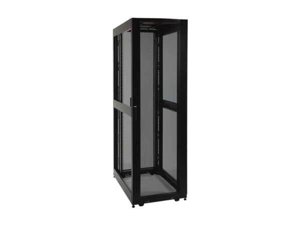EATON TRIPPLITE 42U SmartRack Shallow-Depth Rack Enclosure Cabinet with doors & side panels