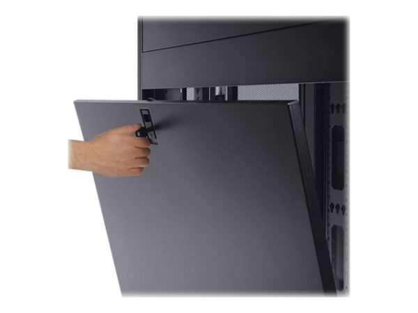EATON TRIPPLITE 42U SmartRack Shallow-Depth Rack Enclosure Cabinet with doors & side panels