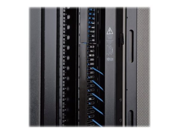 EATON TRIPPLITE 42U SmartRack Shallow-Depth Rack Enclosure Cabinet with doors & side panels
