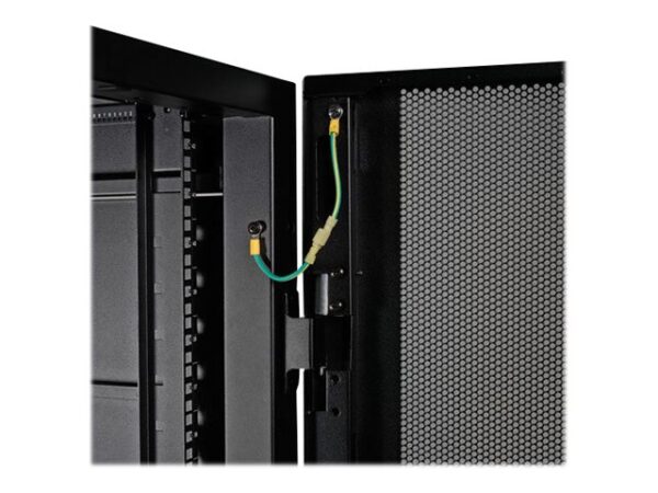 EATON TRIPPLITE 42U SmartRack Wide Standard-Depth Rack Enclosure Cabinet with Doors and Side Panels