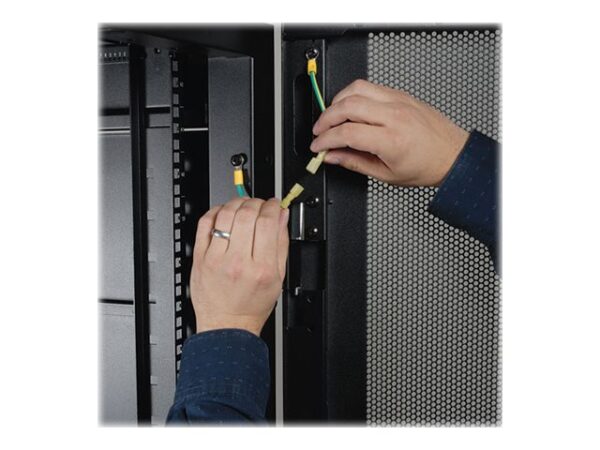 EATON TRIPPLITE 48U SmartRack Wide Standard-Depth Rack Enclosure Cabinet with doors & side panels