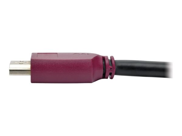 EATON TRIPPLITE 4K HDMI Cable with Ethernet M/M – 4K 60Hz Gripping Connectors 10ft. 3.05m