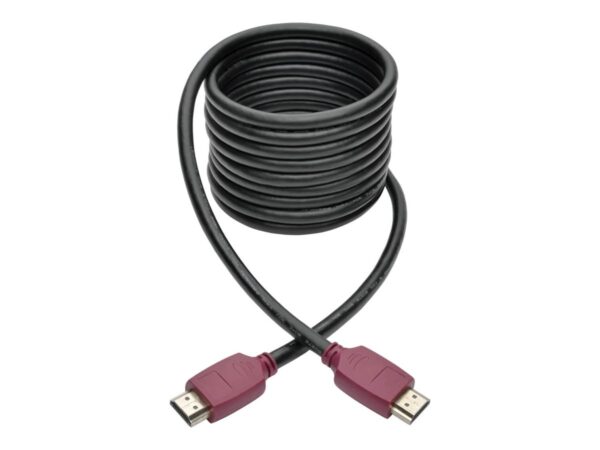 EATON TRIPPLITE 4K HDMI Cable with Ethernet M/M – 4K 60Hz Gripping Connectors 10ft. 3.05m