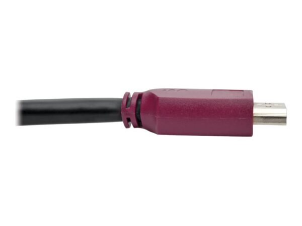 EATON TRIPPLITE 4K HDMI Cable with Ethernet M/M – 4K 60Hz Gripping Connectors 15ft. 4.57m