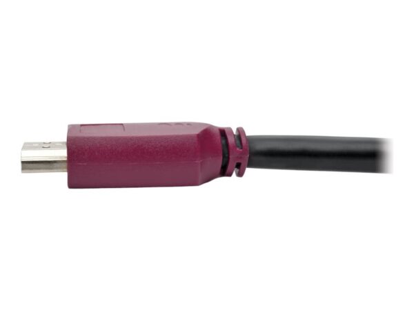 EATON TRIPPLITE 4K HDMI Cable with Ethernet M/M – 4K 60Hz Gripping Connectors 15ft. 4.57m