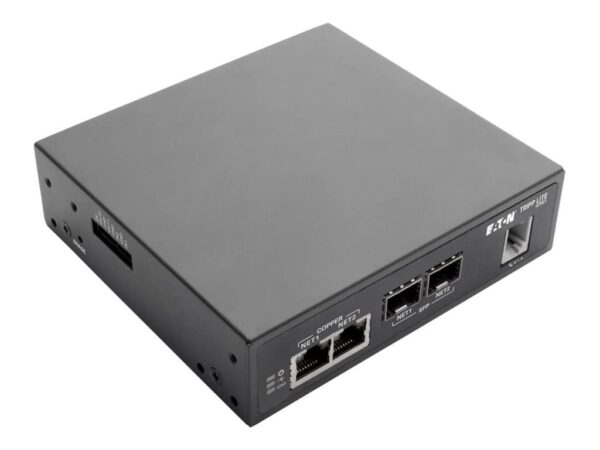 EATON TRIPPLITE 8-Port Console Server with Built-In Modem Dual GbE NIC 4Go Flash and Dual SFP
