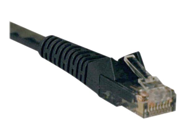 EATON TRIPPLITE Cat6 Gigabit Snagless Molded UTP Ethernet Cable RJ45 M/M Black 3ft. 0.91m