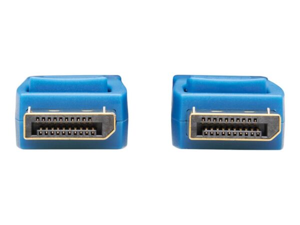 EATON TRIPPLITE DisplayPort 1.4 Cable – 8K UHD 60 Hz HDR HBR3 HDCP 2.2 4:4:4 BT.2020 M/M Black 9 ft. 2.74m