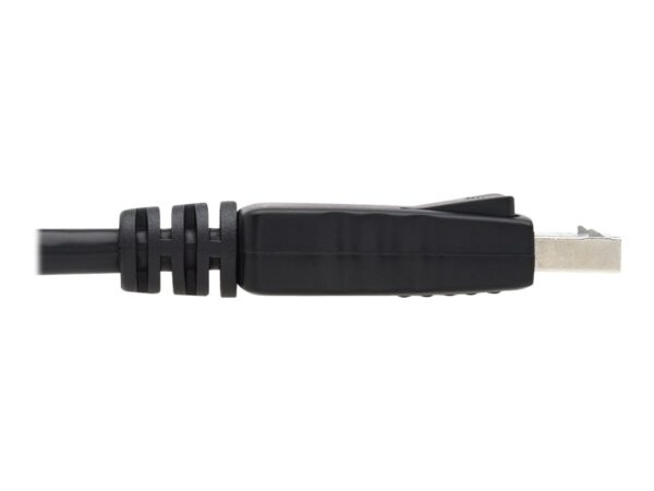 EATON TRIPPLITE DisplayPort Cable with Latches 4K 60Hz M/M 6ft. 1.83m