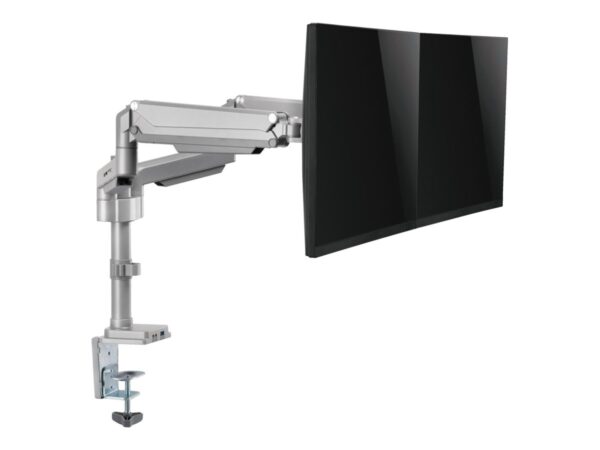 EATON TRIPPLITE Dual-Display Flex-Arm Mount for 13p to 34p Monitors – Clamp or Grommet USB Audio Ports