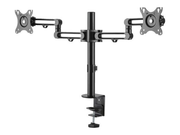 EATON TRIPPLITE Dual-Monitor Flex-Arm Desktop Clamp for 13p to 27p Displays