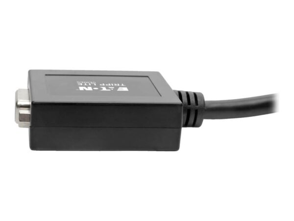 EATON TRIPPLITE HDMI to VGA with Audio Converter Cable Adapter for Ultrabook/Laptop/Desktop PC M/F 6-in. 15.24 cm