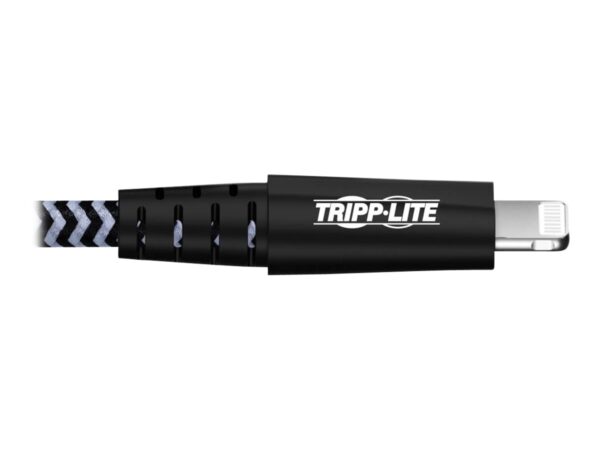 EATON TRIPPLITE Heavy-Duty USB-A to Lightning Sync/Charge Cable MFi Certified – M/M USB 2.0 3ft. 0.91m