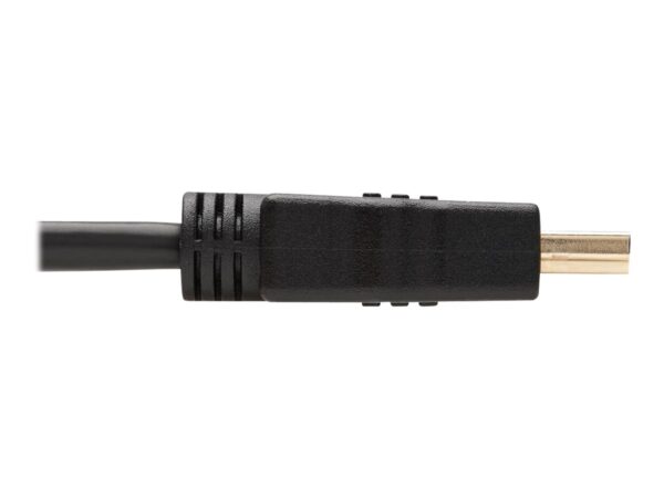 EATON TRIPPLITE High-Speed HDMI Cable Digital Video with Audio UHD 4K M/M Black 10ft. 3.05m